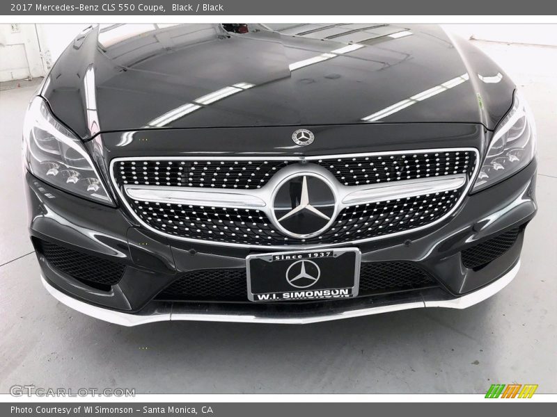 Black / Black 2017 Mercedes-Benz CLS 550 Coupe