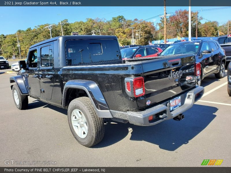 Black / Black 2021 Jeep Gladiator Sport 4x4