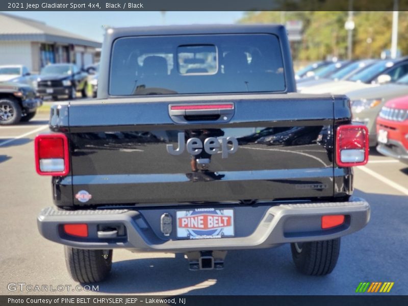 Black / Black 2021 Jeep Gladiator Sport 4x4