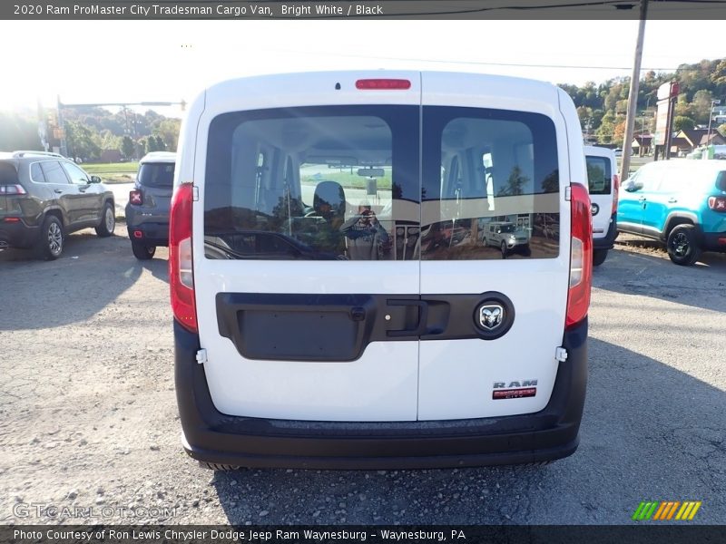 Bright White / Black 2020 Ram ProMaster City Tradesman Cargo Van