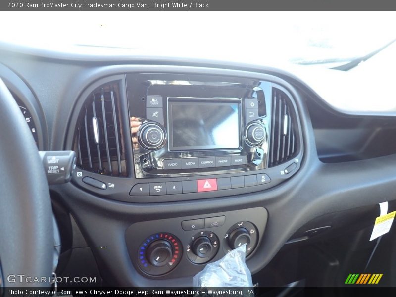 Bright White / Black 2020 Ram ProMaster City Tradesman Cargo Van