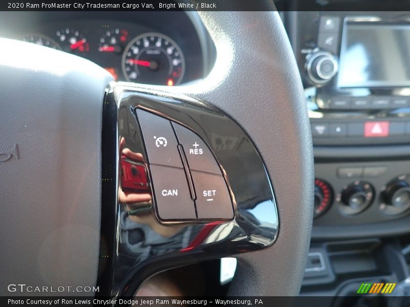 Bright White / Black 2020 Ram ProMaster City Tradesman Cargo Van