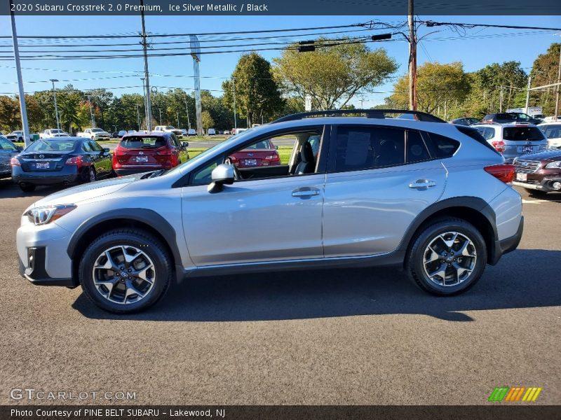 Ice Silver Metallic / Black 2020 Subaru Crosstrek 2.0 Premium