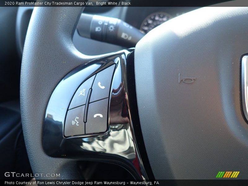 Bright White / Black 2020 Ram ProMaster City Tradesman Cargo Van