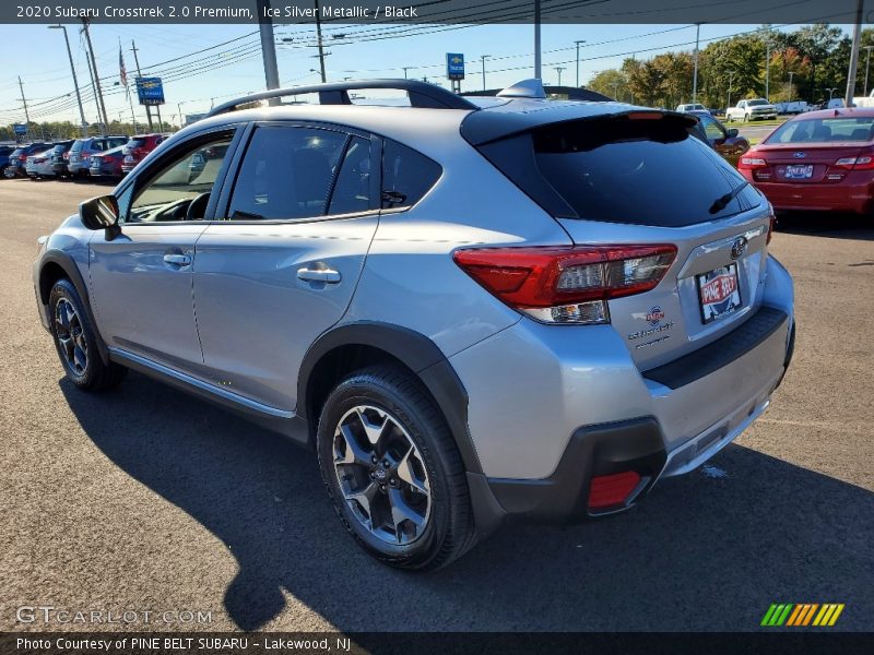 Ice Silver Metallic / Black 2020 Subaru Crosstrek 2.0 Premium