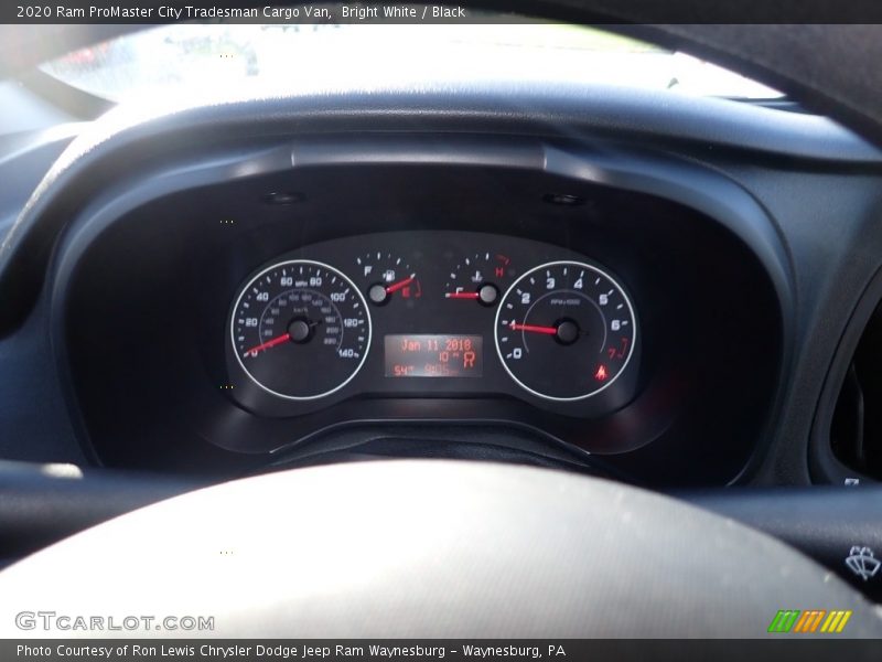 Bright White / Black 2020 Ram ProMaster City Tradesman Cargo Van