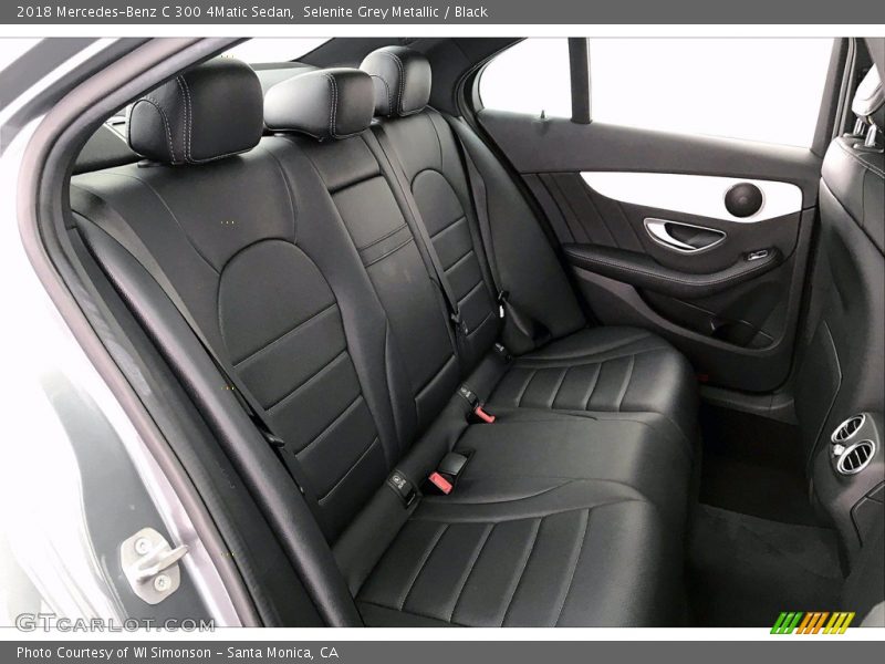 Selenite Grey Metallic / Black 2018 Mercedes-Benz C 300 4Matic Sedan