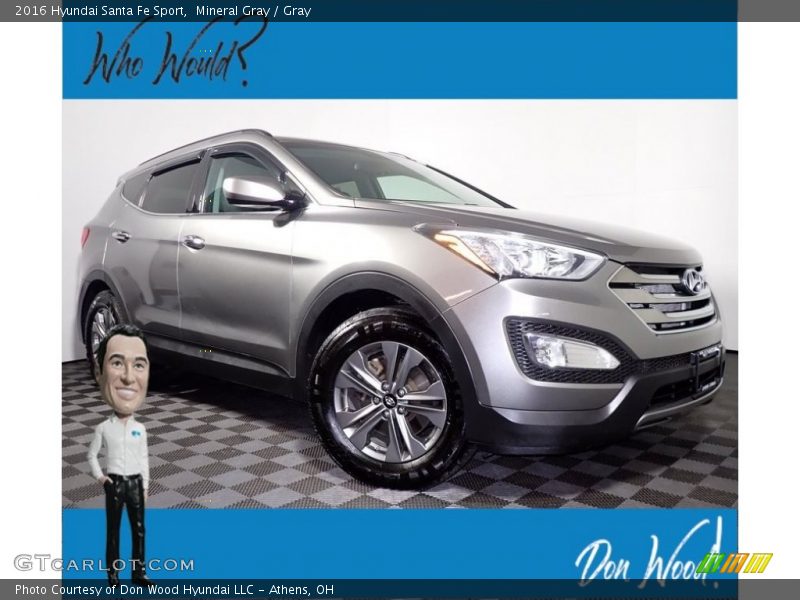 Mineral Gray / Gray 2016 Hyundai Santa Fe Sport