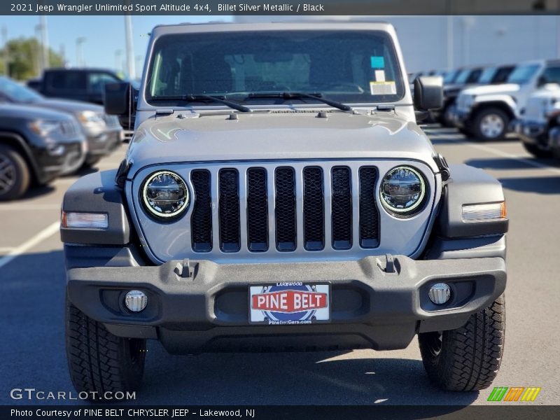 Billet Silver Metallic / Black 2021 Jeep Wrangler Unlimited Sport Altitude 4x4