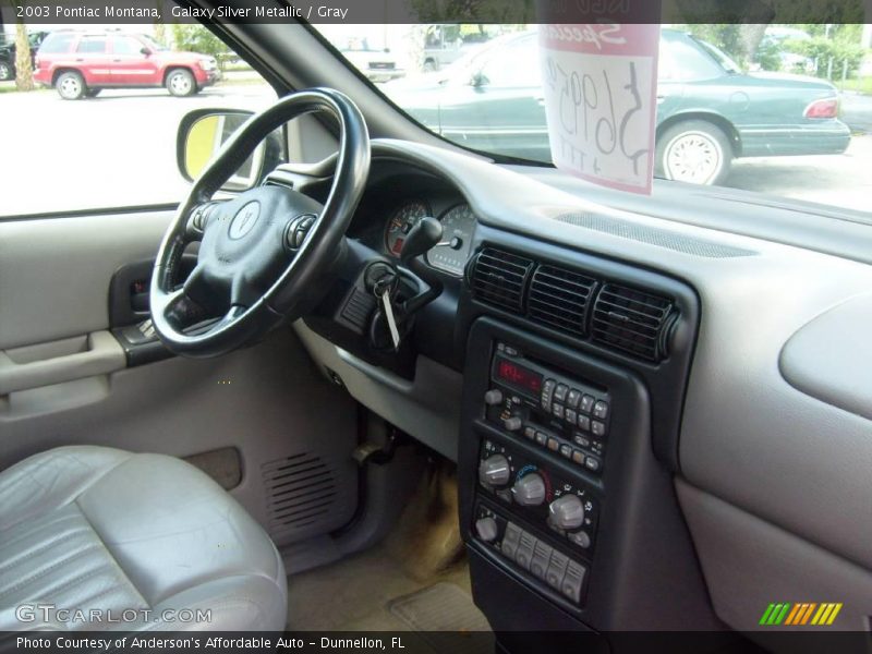 Galaxy Silver Metallic / Gray 2003 Pontiac Montana