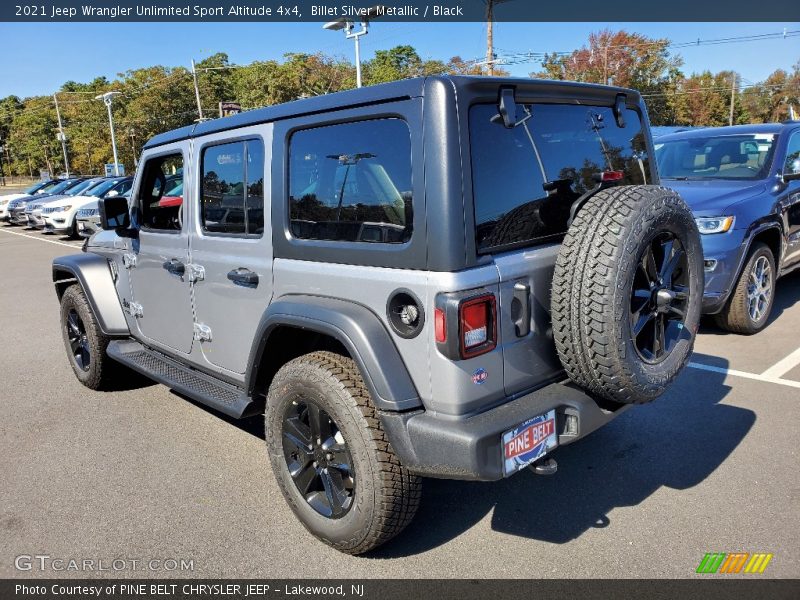 Billet Silver Metallic / Black 2021 Jeep Wrangler Unlimited Sport Altitude 4x4