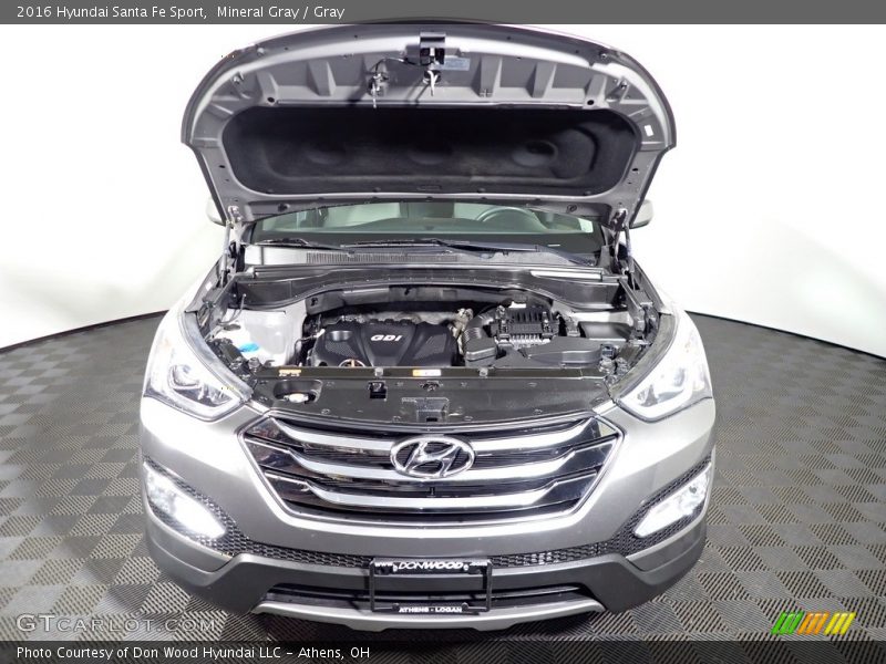 Mineral Gray / Gray 2016 Hyundai Santa Fe Sport