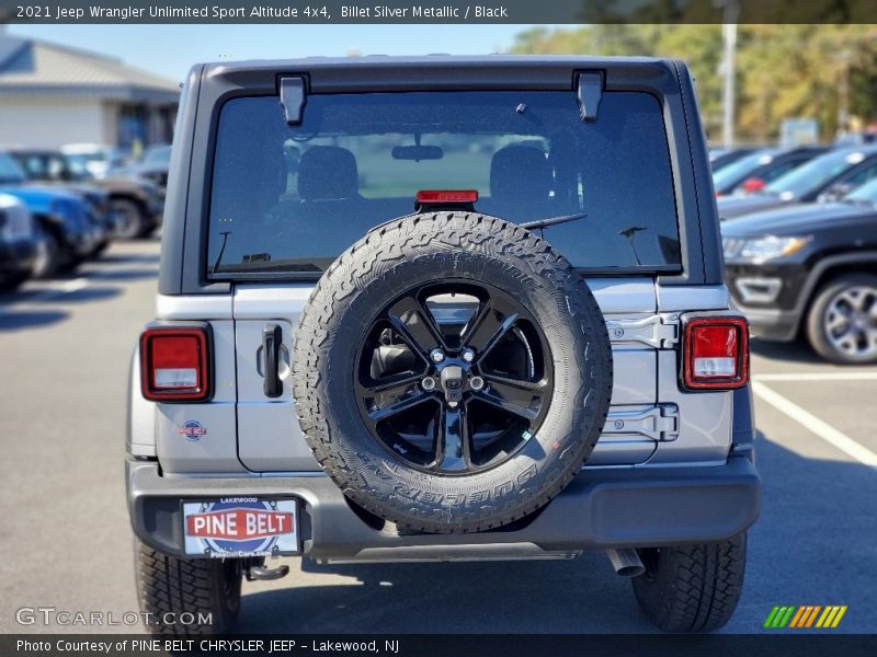 Billet Silver Metallic / Black 2021 Jeep Wrangler Unlimited Sport Altitude 4x4