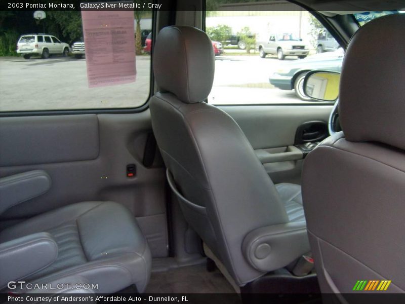 Galaxy Silver Metallic / Gray 2003 Pontiac Montana