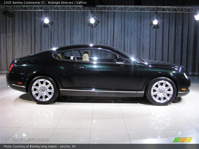 Midnight Emerald / Saffron 2005 Bentley Continental GT