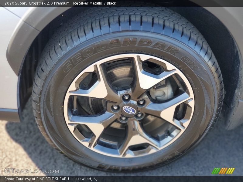 Ice Silver Metallic / Black 2020 Subaru Crosstrek 2.0 Premium