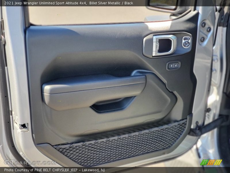 Billet Silver Metallic / Black 2021 Jeep Wrangler Unlimited Sport Altitude 4x4