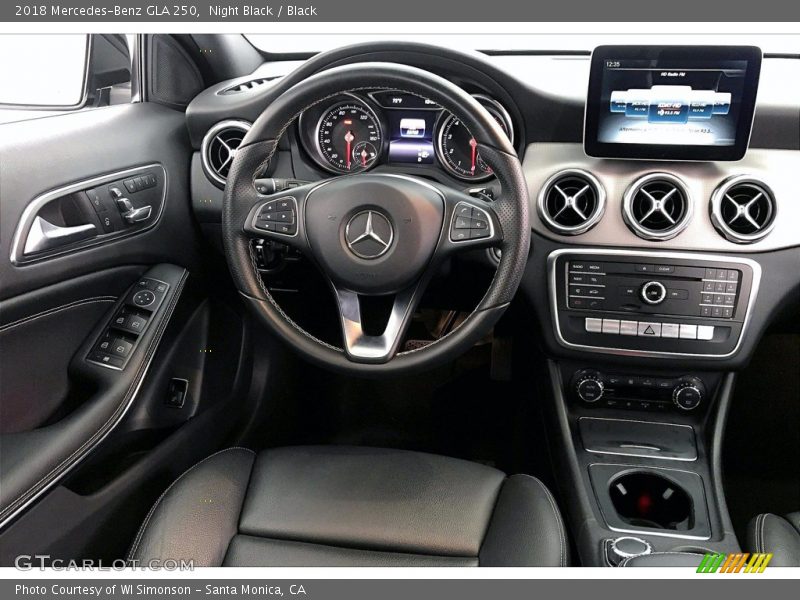 Night Black / Black 2018 Mercedes-Benz GLA 250