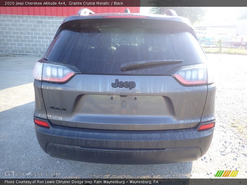 Granite Crystal Metallic / Black 2020 Jeep Cherokee Altitude 4x4