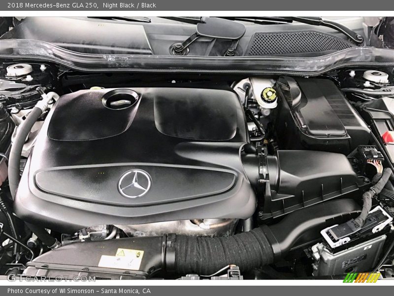 Night Black / Black 2018 Mercedes-Benz GLA 250