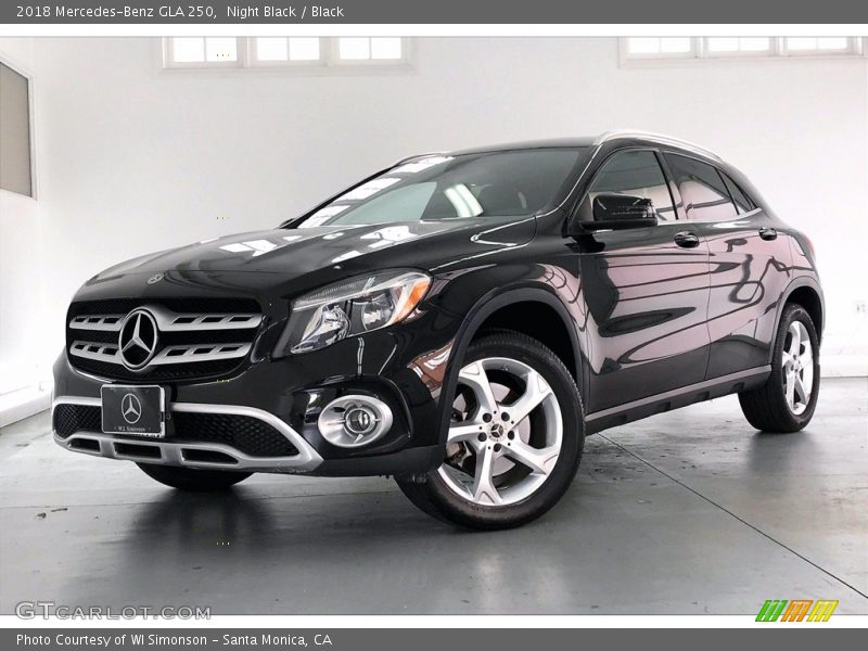 Night Black / Black 2018 Mercedes-Benz GLA 250