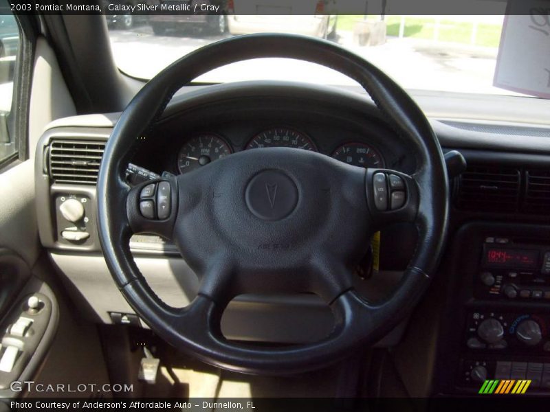 Galaxy Silver Metallic / Gray 2003 Pontiac Montana