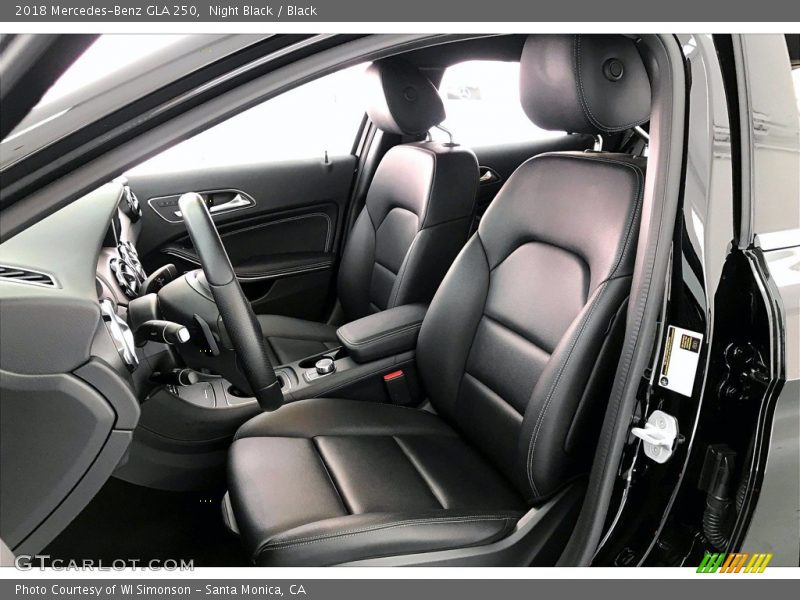 Night Black / Black 2018 Mercedes-Benz GLA 250
