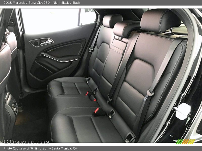 Night Black / Black 2018 Mercedes-Benz GLA 250