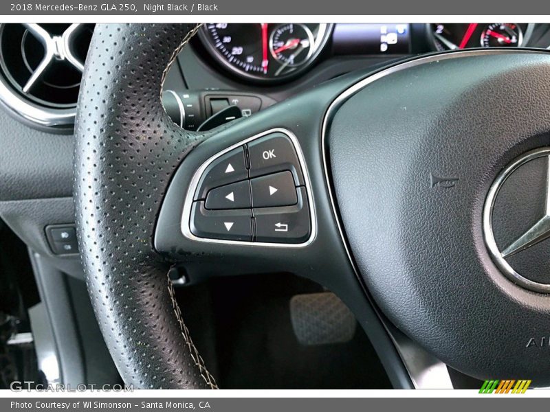 Night Black / Black 2018 Mercedes-Benz GLA 250
