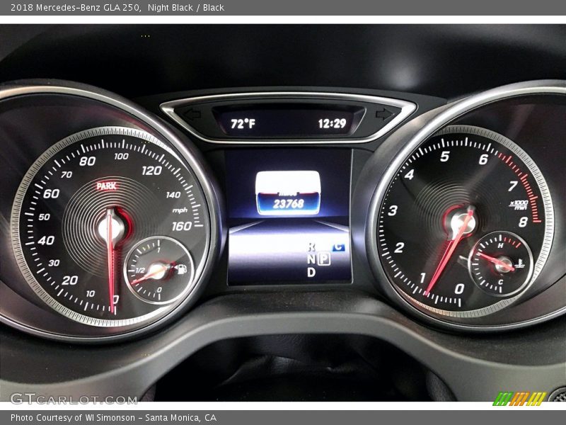 Night Black / Black 2018 Mercedes-Benz GLA 250
