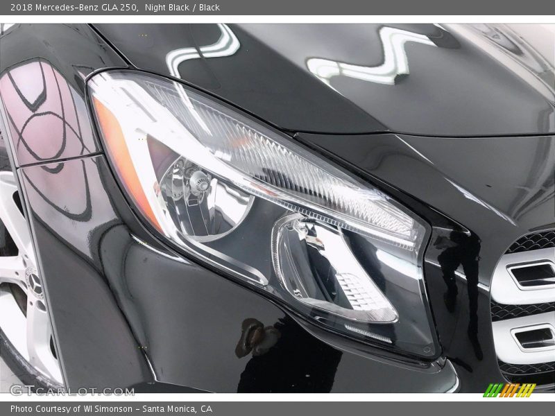 Night Black / Black 2018 Mercedes-Benz GLA 250