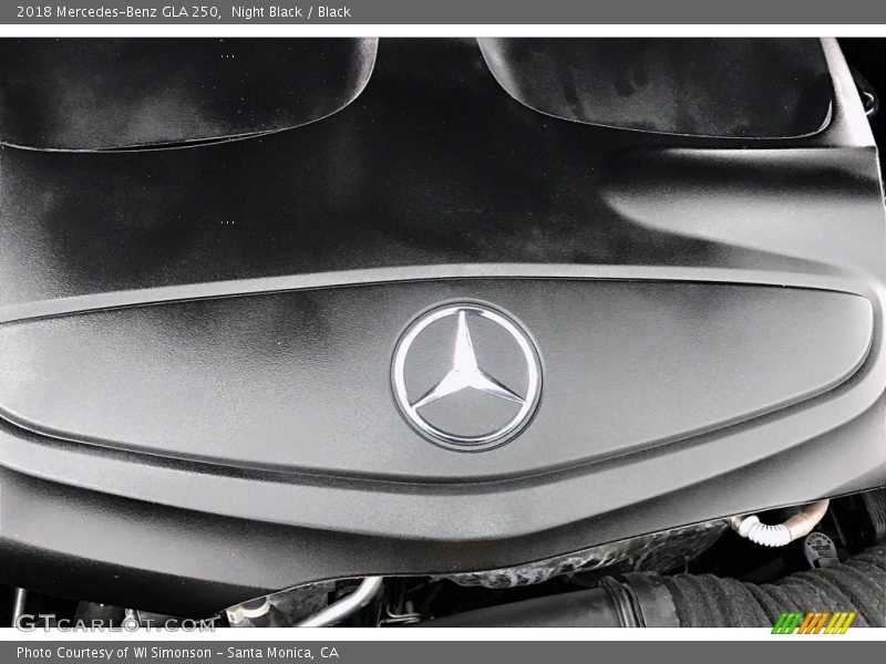 Night Black / Black 2018 Mercedes-Benz GLA 250