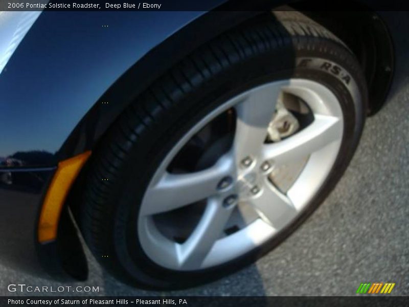 Deep Blue / Ebony 2006 Pontiac Solstice Roadster