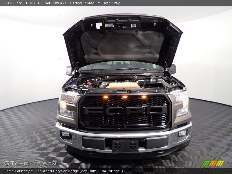 Caribou / Medium Earth Gray 2016 Ford F150 XLT SuperCrew 4x4