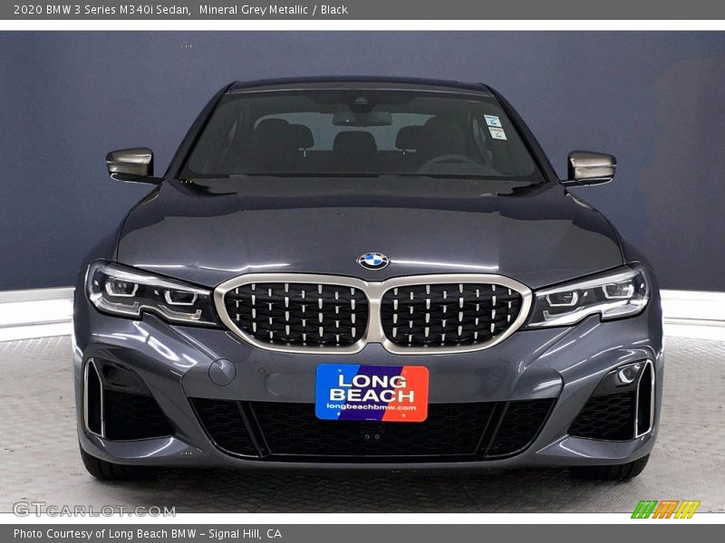 Mineral Grey Metallic / Black 2020 BMW 3 Series M340i Sedan