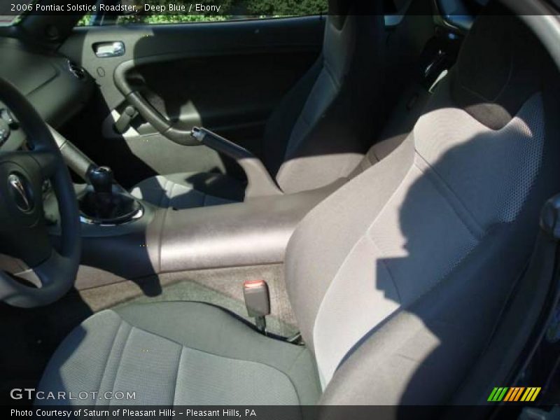 Deep Blue / Ebony 2006 Pontiac Solstice Roadster
