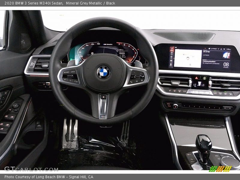 Mineral Grey Metallic / Black 2020 BMW 3 Series M340i Sedan