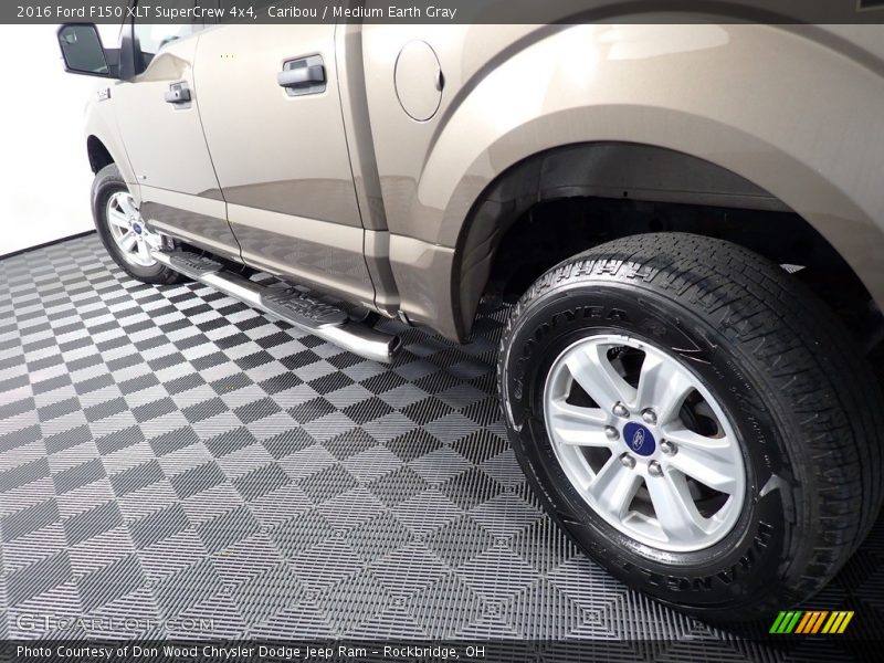 Caribou / Medium Earth Gray 2016 Ford F150 XLT SuperCrew 4x4