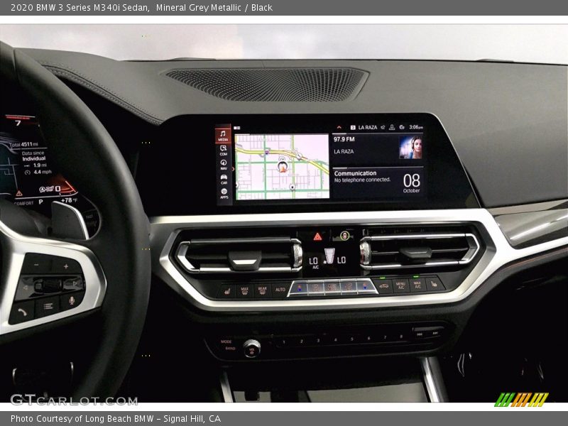 Mineral Grey Metallic / Black 2020 BMW 3 Series M340i Sedan