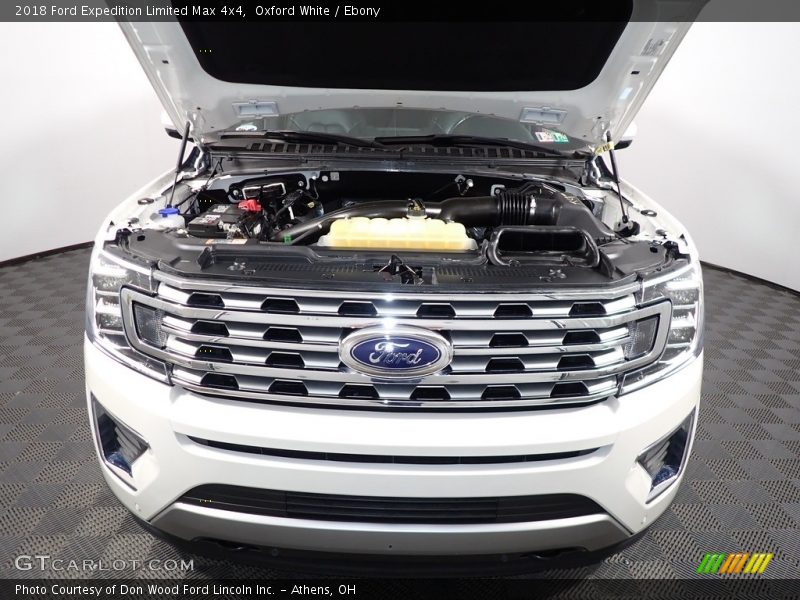 Oxford White / Ebony 2018 Ford Expedition Limited Max 4x4