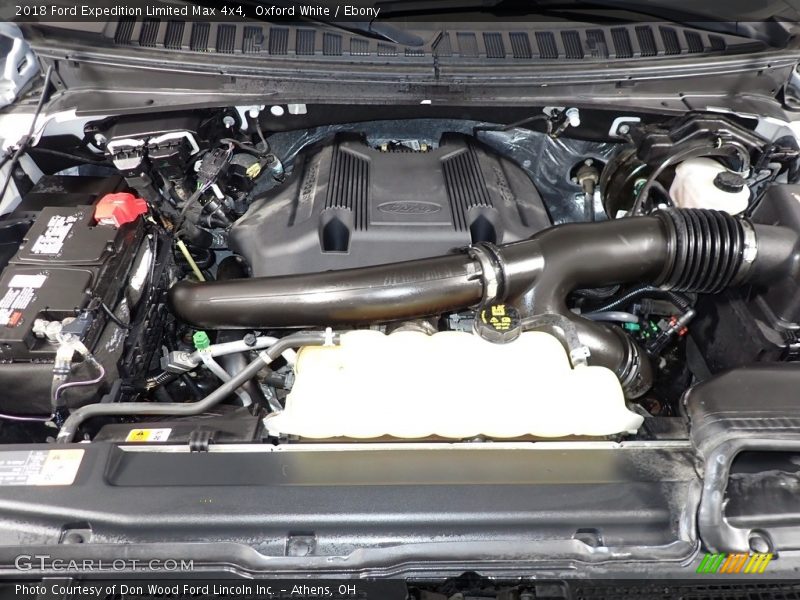 Oxford White / Ebony 2018 Ford Expedition Limited Max 4x4