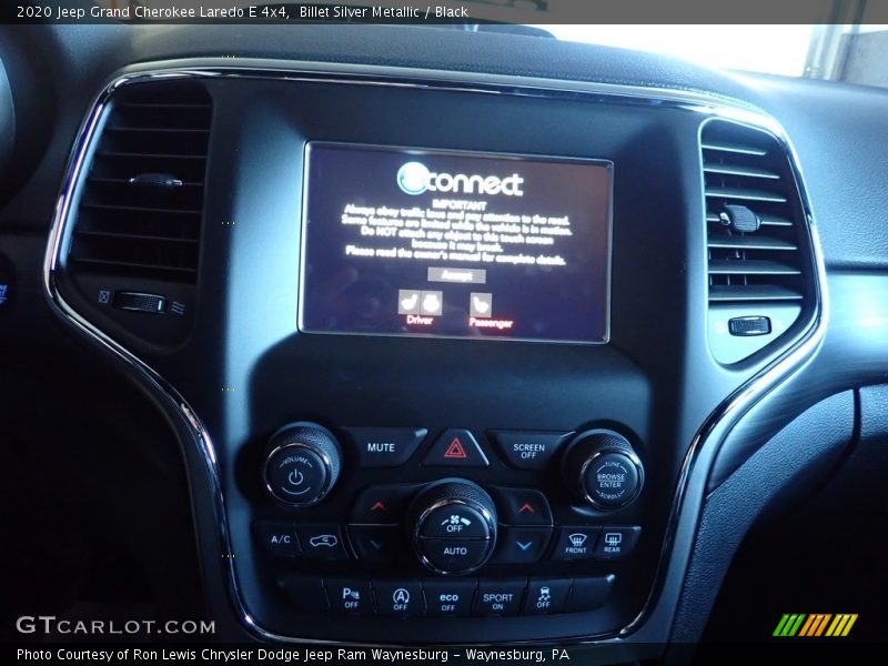 Billet Silver Metallic / Black 2020 Jeep Grand Cherokee Laredo E 4x4
