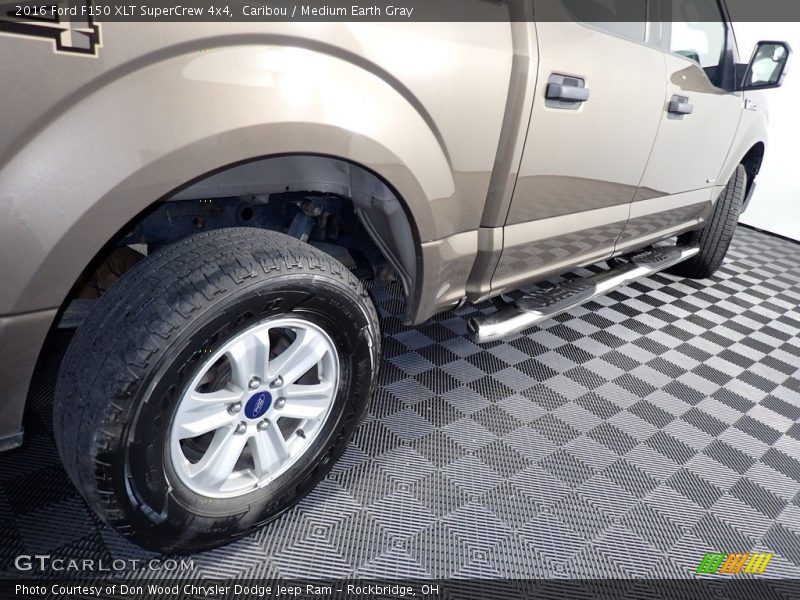 Caribou / Medium Earth Gray 2016 Ford F150 XLT SuperCrew 4x4