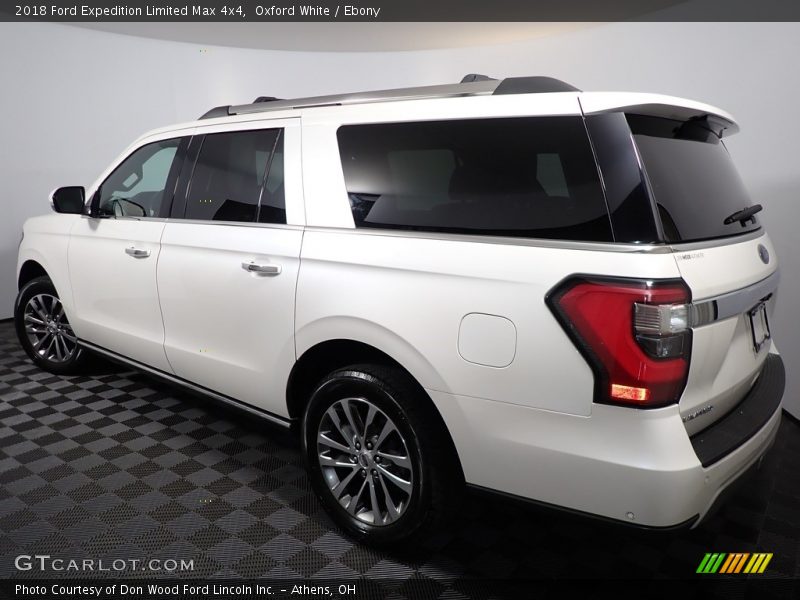 Oxford White / Ebony 2018 Ford Expedition Limited Max 4x4