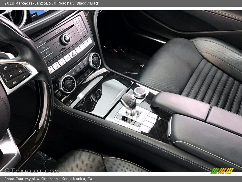 Black / Black 2018 Mercedes-Benz SL 550 Roadster