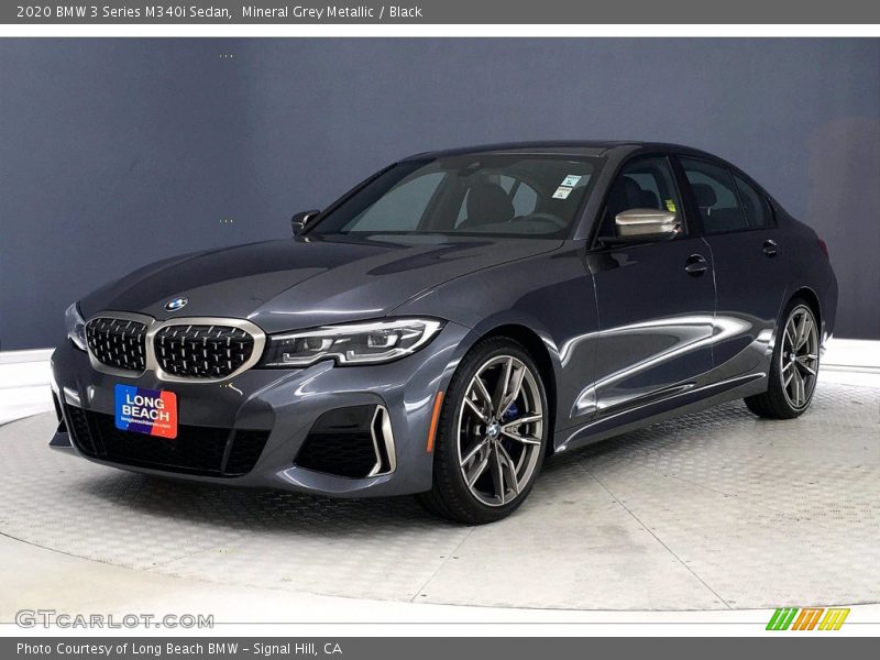 Mineral Grey Metallic / Black 2020 BMW 3 Series M340i Sedan
