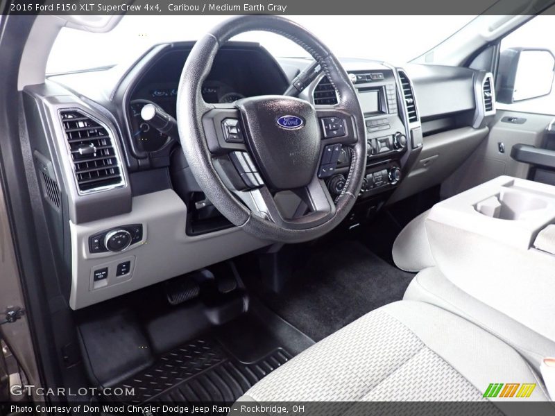 Caribou / Medium Earth Gray 2016 Ford F150 XLT SuperCrew 4x4