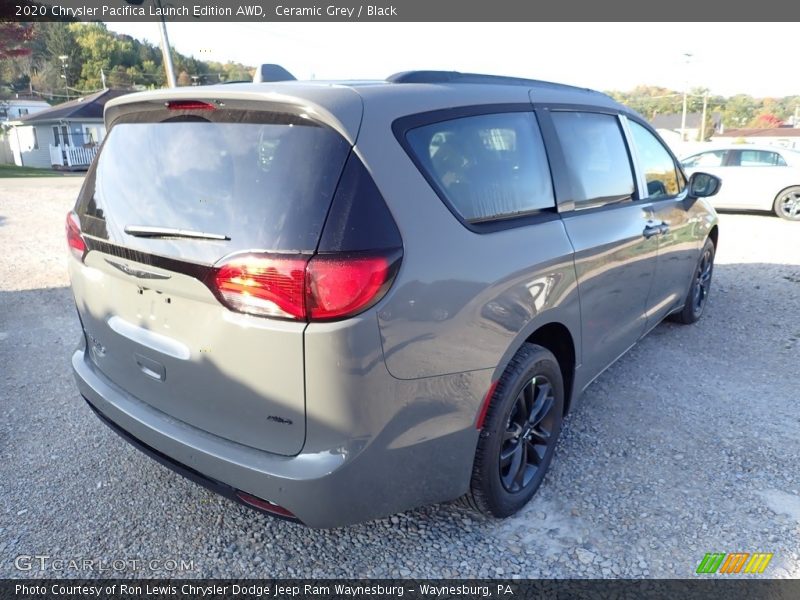 Ceramic Grey / Black 2020 Chrysler Pacifica Launch Edition AWD