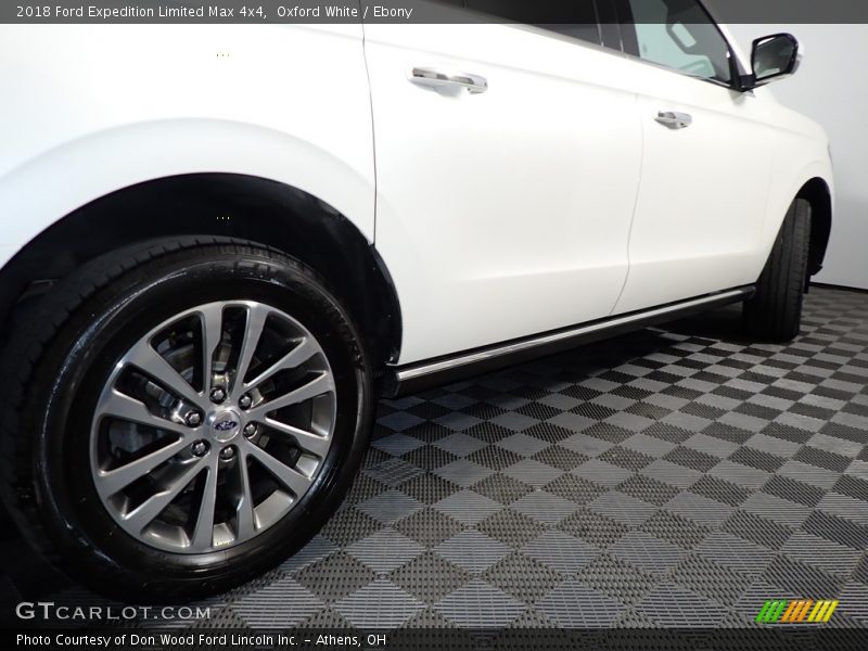 Oxford White / Ebony 2018 Ford Expedition Limited Max 4x4