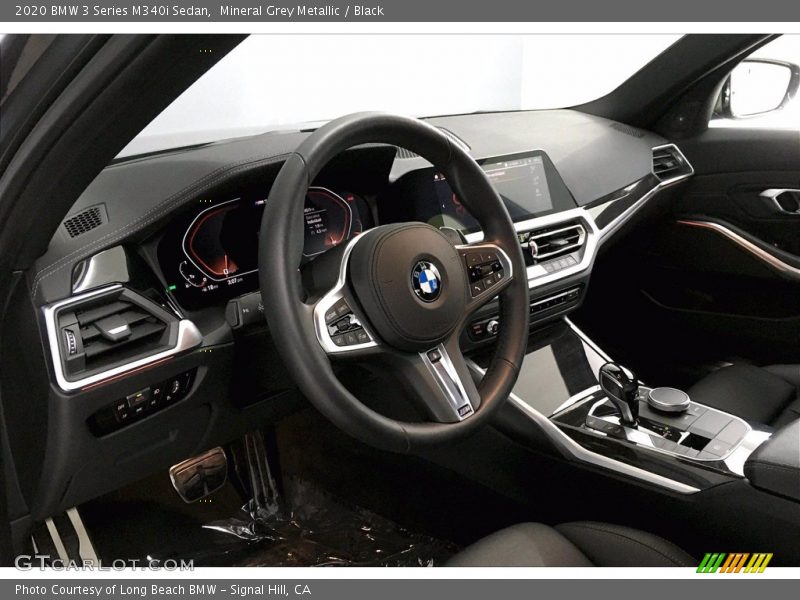 Mineral Grey Metallic / Black 2020 BMW 3 Series M340i Sedan
